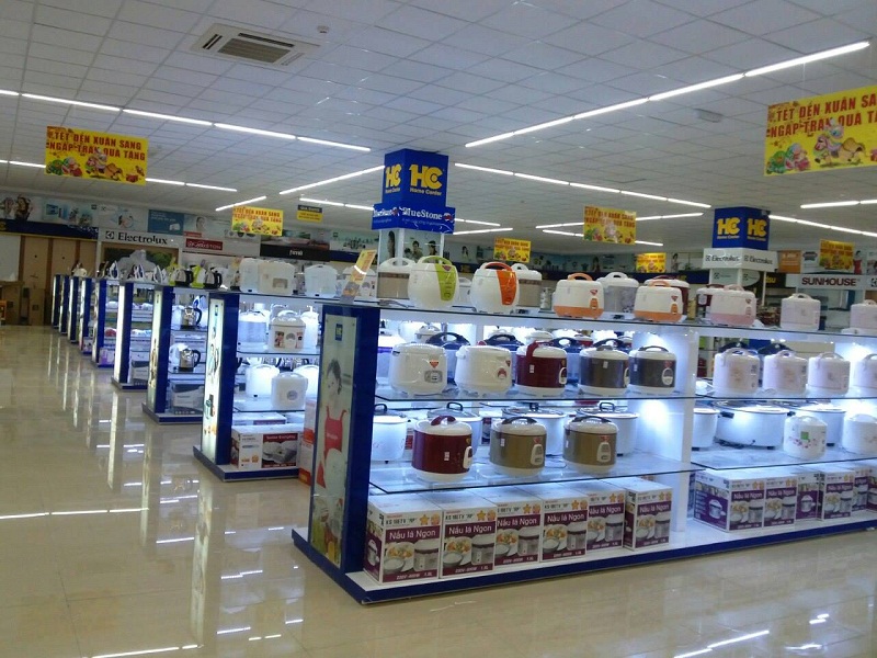 Tin Tức - Cung cấp giá kệ siêu thị cho mặt hàng điện máy